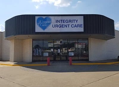 the front facade of Integrity Urgent Care Athens