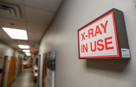 x-ray in use