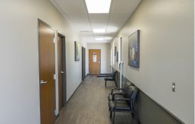 Integrity Urgent Care in Wichita Falls hallway